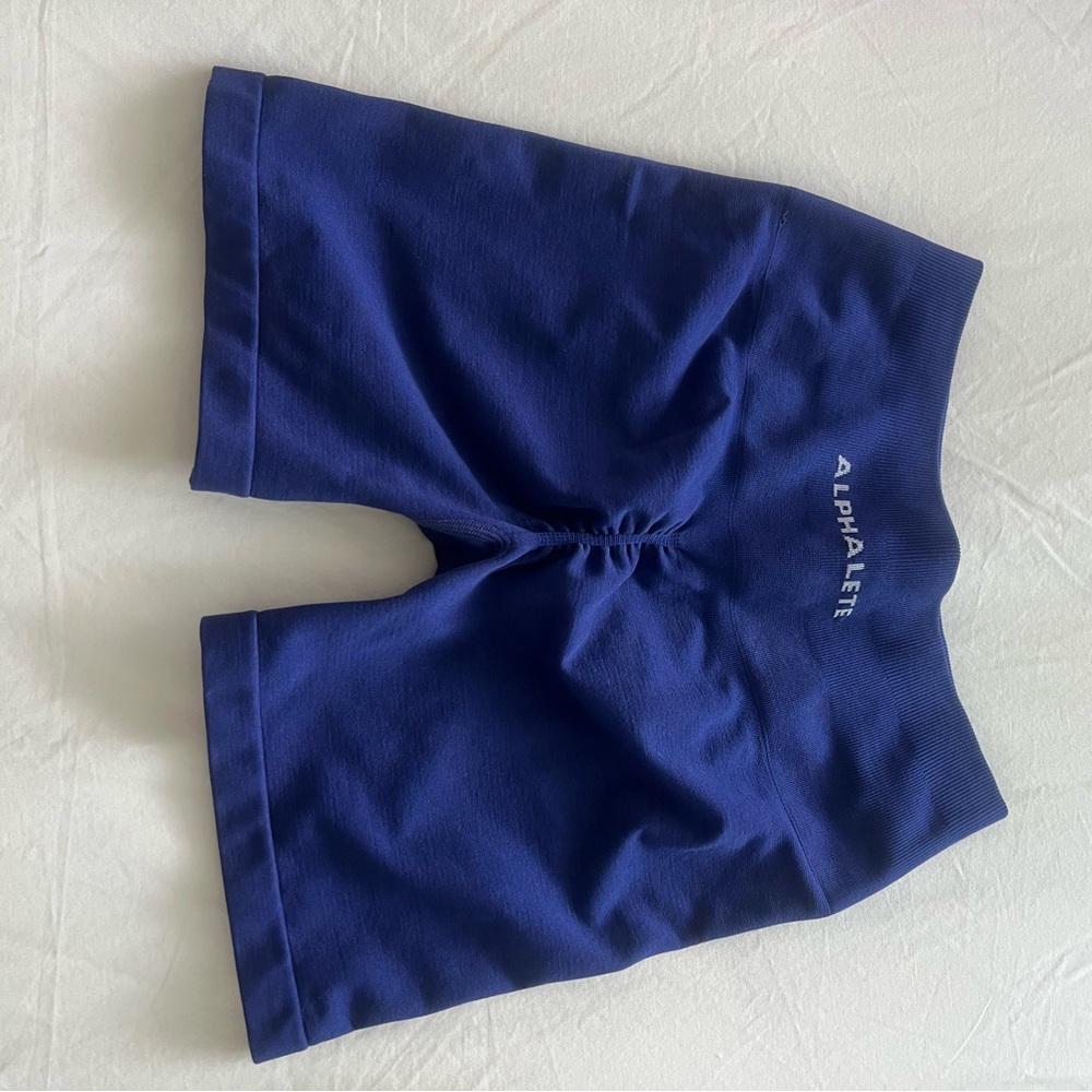 Alphalete Blue Athletic Shorts